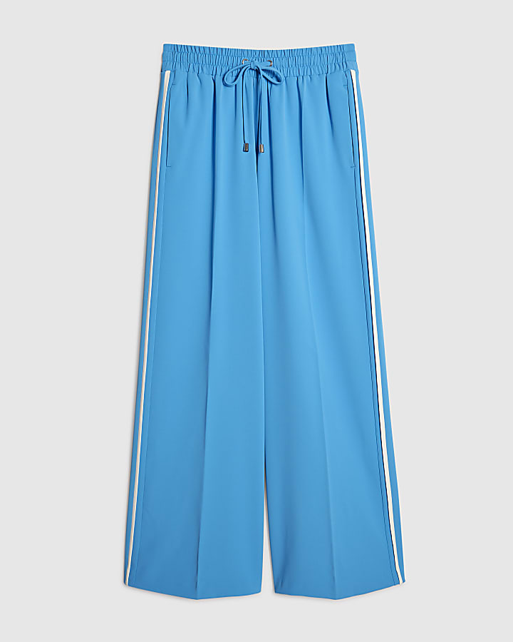 blu striscia laterale jogging