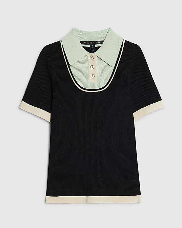 marina costine short sleeve polo shirt a strati