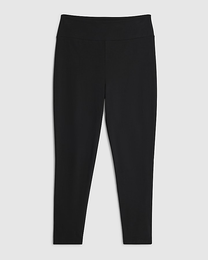 petite nero a vita alta leggings