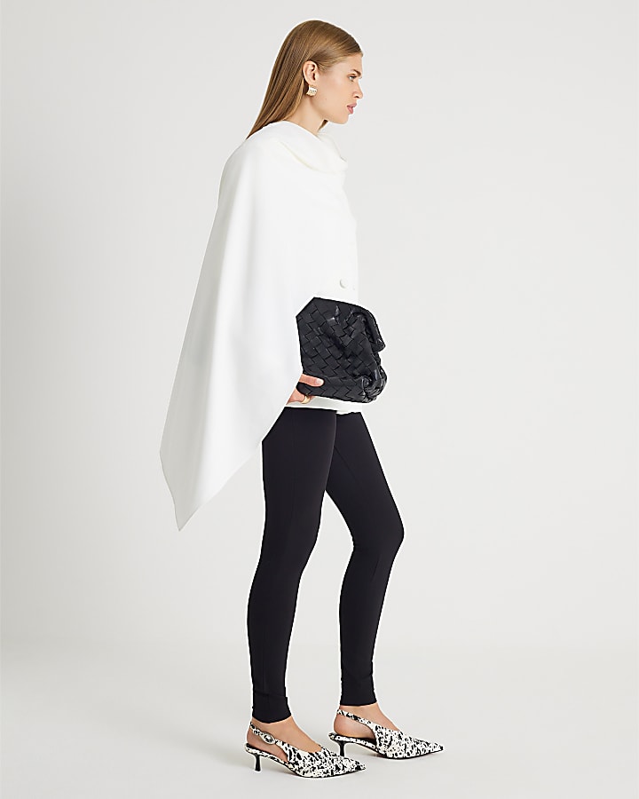 nero ponte leggings