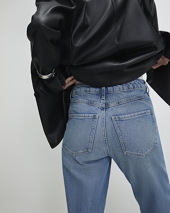 blu vita normale mamma scolpire jeans