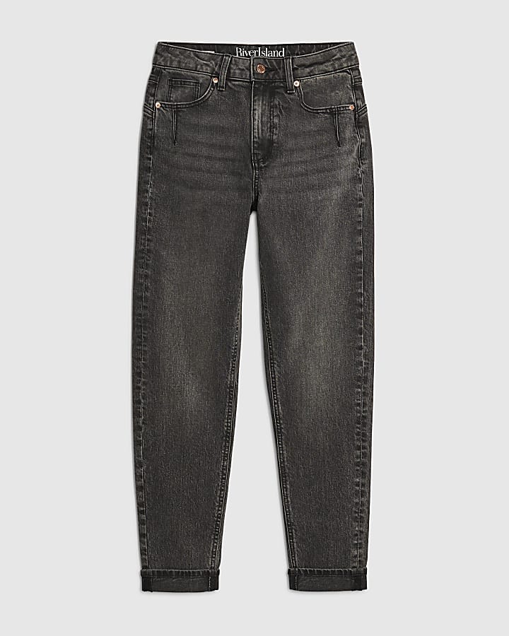 nero vita normale mamma fit scolpire jeans