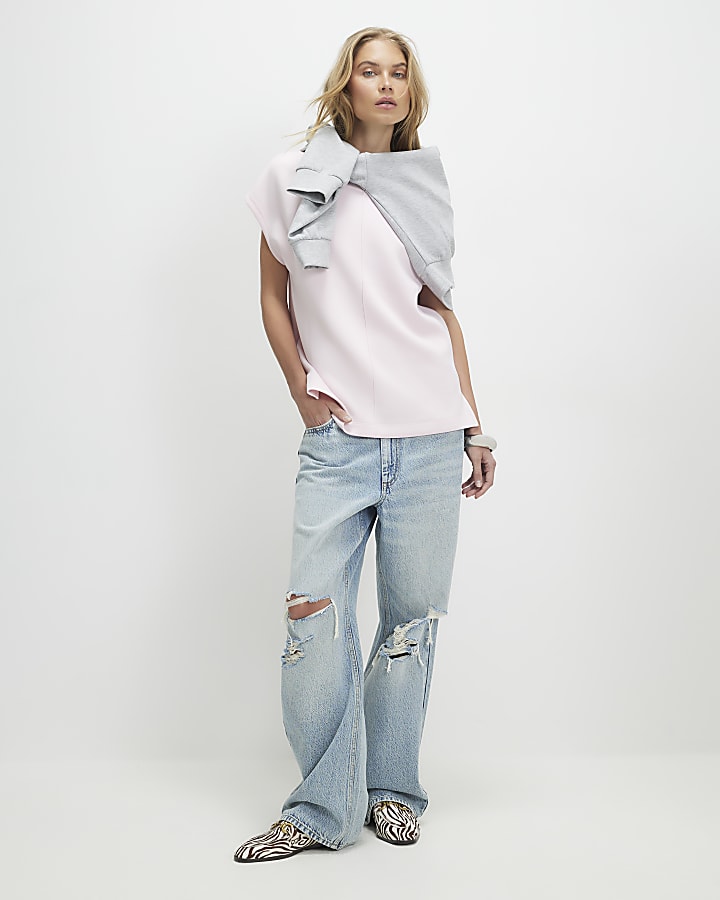 rosa premium twill short sleeve top