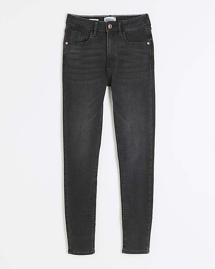 nero mid rise skinny jeans