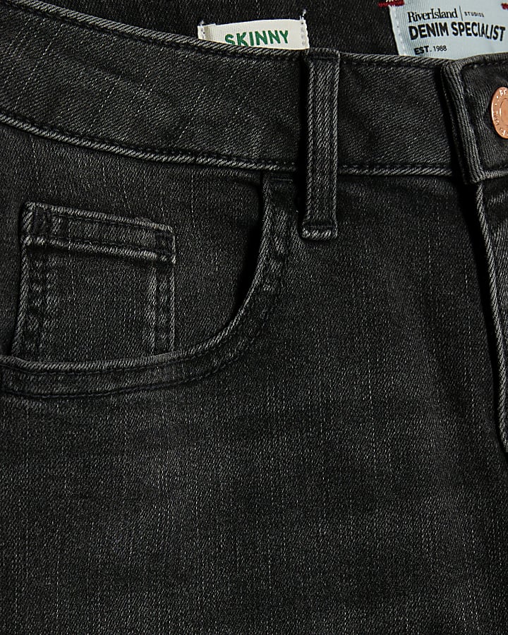 nero mid rise skinny jeans