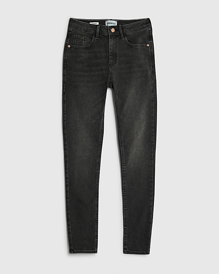 nero mid rise skinny jeans