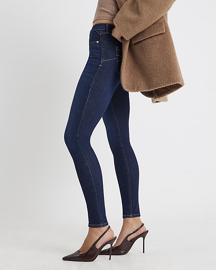blu scolpire i jeans skinny