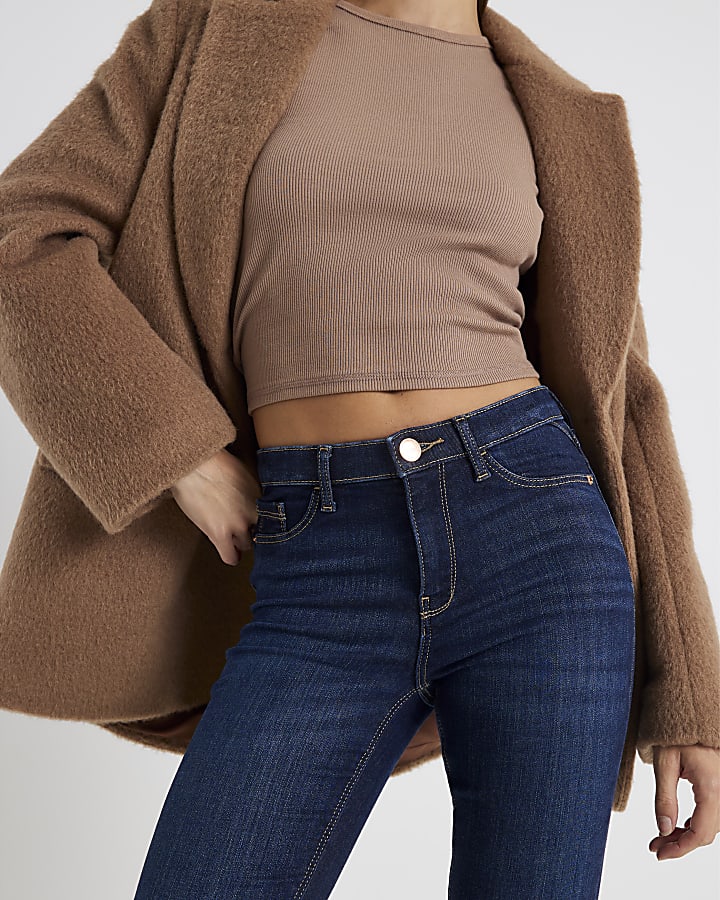 blu scolpire i jeans skinny