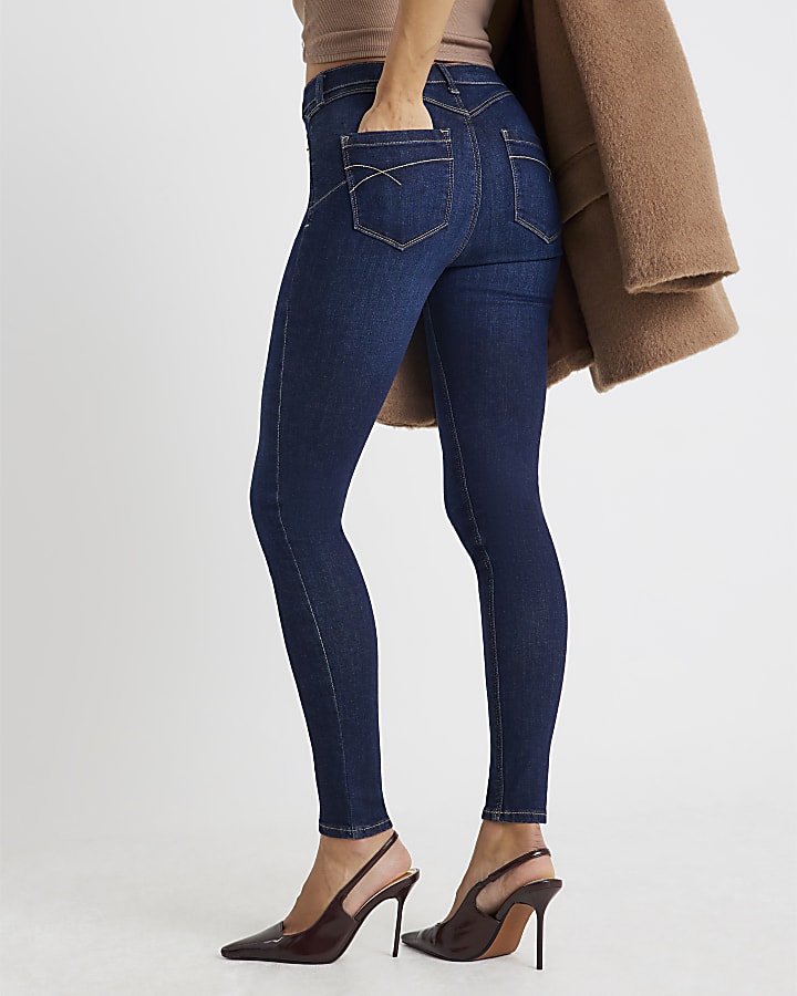 blu scolpire i jeans skinny