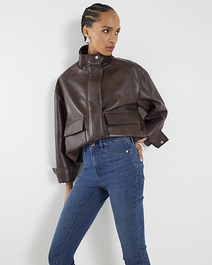 blu molly vita normale scolpire i jeans skinny