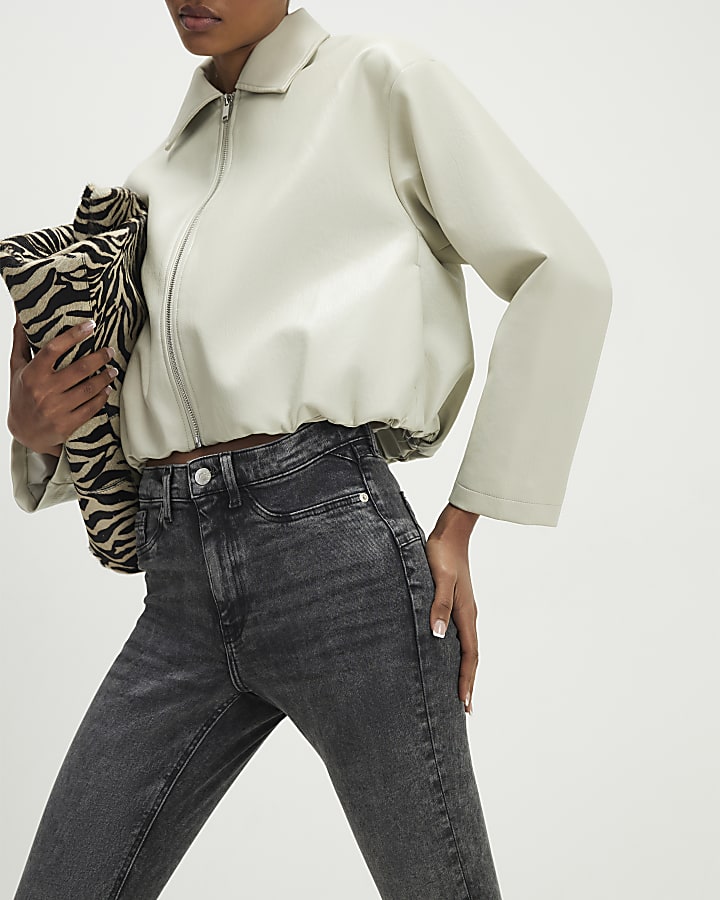 nero vita normale scolpire i jeans skinny