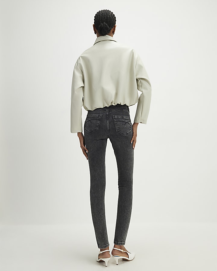 nero vita normale scolpire i jeans skinny