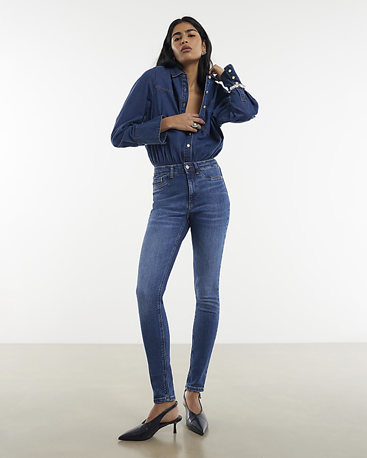 blu molly scolpire i jeans skinny