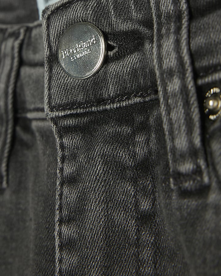 nero cucitura jeans skinny