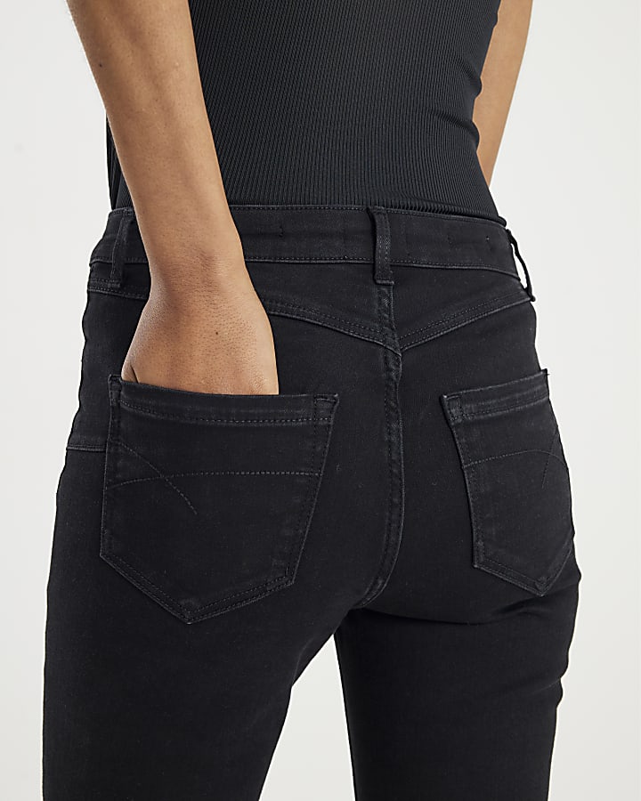 nero vita normale scolpire i jeans skinny