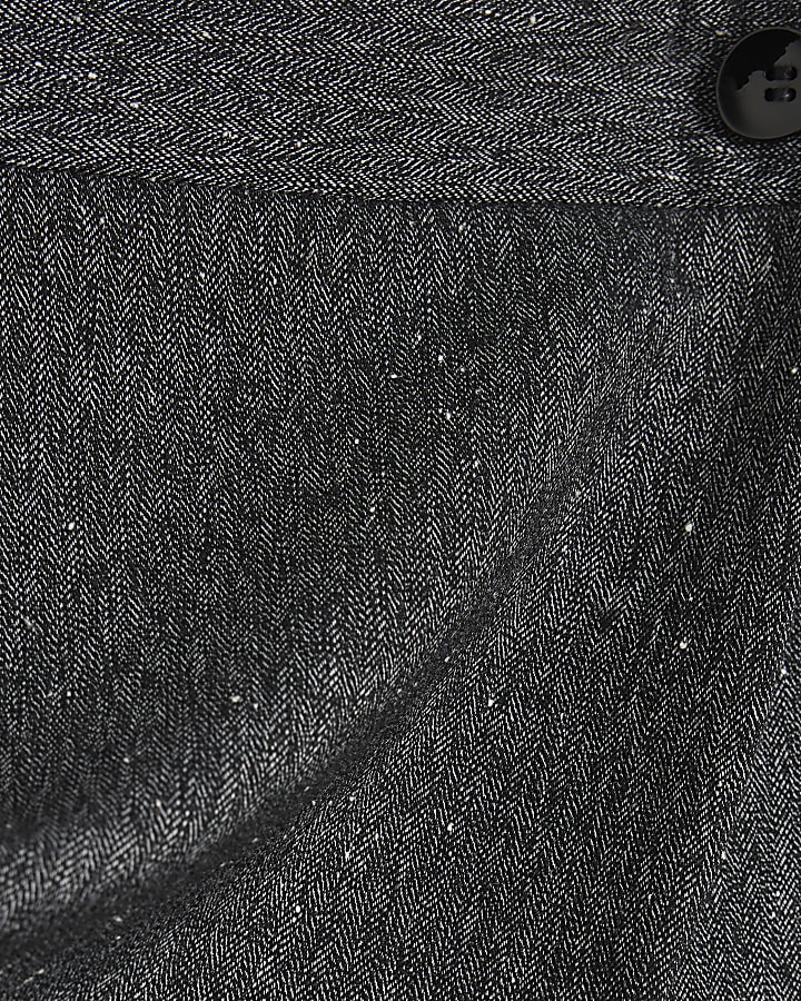 pulsante grigio dettaglio avvolgere skort