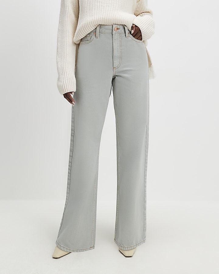 verde relaxed straight jeans