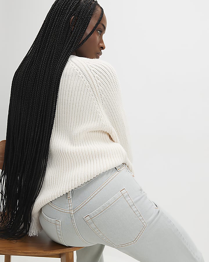 verde relaxed straight jeans