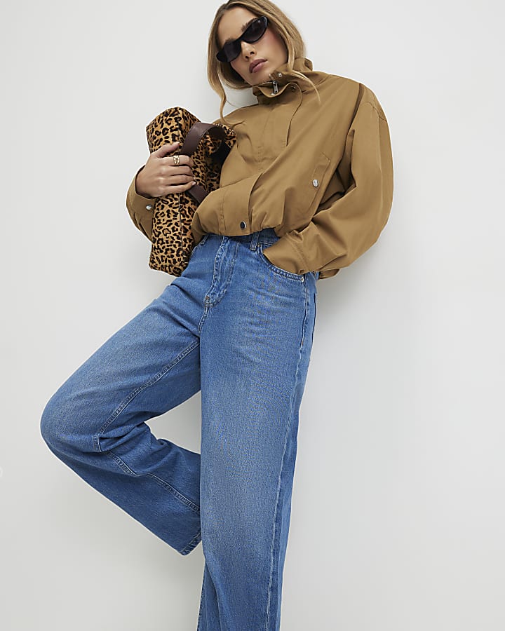 blu su misura jeans a gamba larga