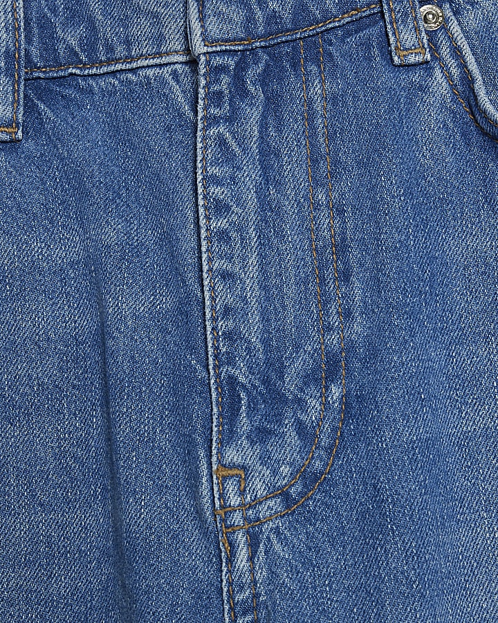 blu su misura jeans a gamba larga