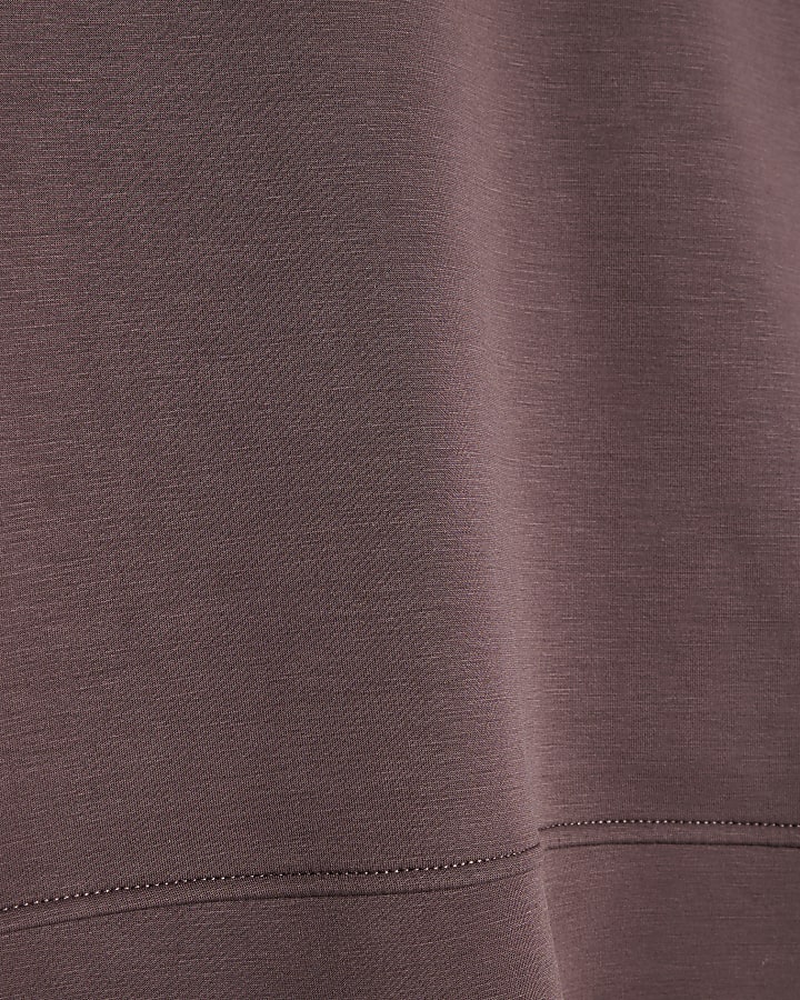 marrone premium felpa