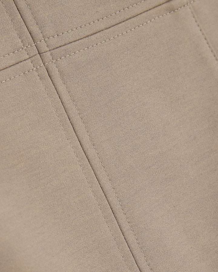 crema senza maniche tunica top