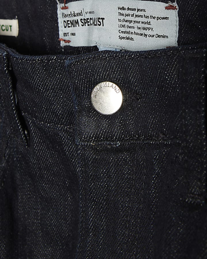 blue mid rise jeans bootcut